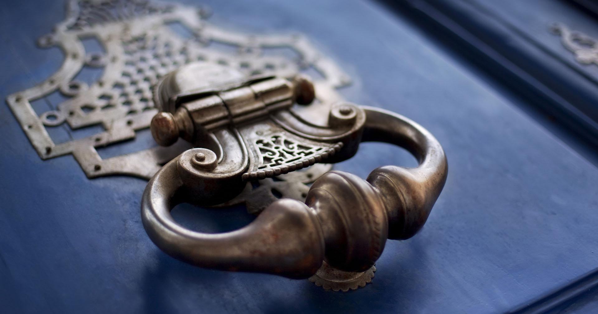 Bronze knocker